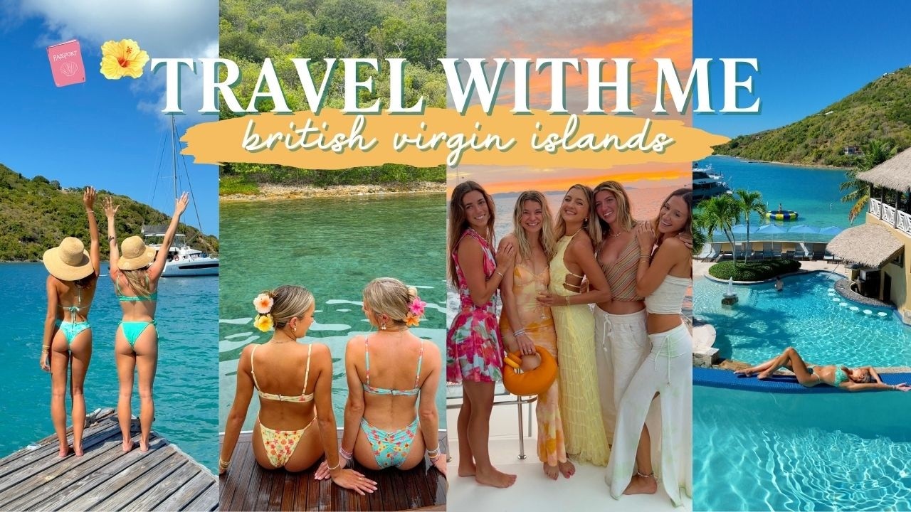 BRITISH VIRGIN ISLANDS TRAVEL VLOG 🐠🌴⛵️ flown out by the tourism board!!! yachts, chefs & Willy ts