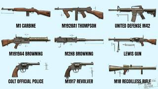 Every US Infantry Weapon of World War II Explained