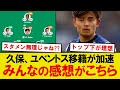 【速報】久保建英のスポンサー問題、ユベントス電撃移籍が加速へwwww
