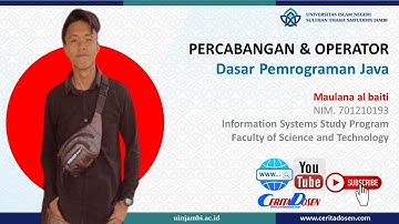 37 Studi Kasus Percabangan & Operator Pemrograman Java | Maulana Al Baiti (1D)