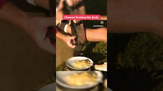 Shredding my Skin OFF is with a Cheese Grater… #funny #shorts #comedy