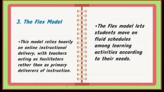 Blended learning and models