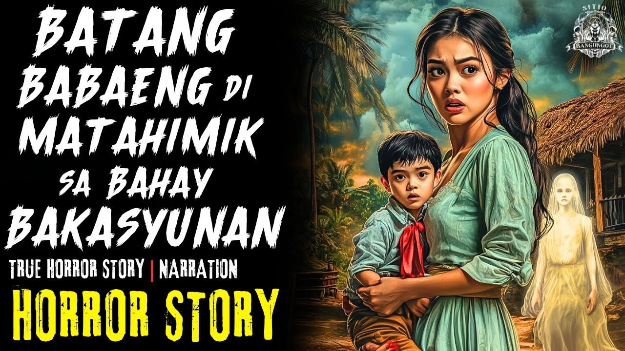 HORROR STORY | BATANG BABAENG DI MATAHIMIK SA BAHAY BAKASYUNAN | Tagalog Horror Stories