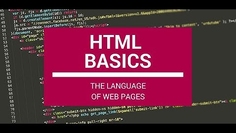Web development how to create your first html webpage