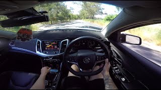 VF GTS - POV HILL RUN (SUPERCHARGER WHINE AND EXHAUST SOUNDS!)