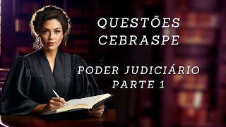 AULA  Curso de Questões Cebraspe - Poder Judiciário parte 1 | Direito Constitucional | Adriane Fauth