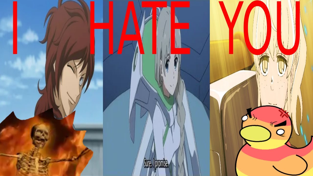 ANIME CHARACTERS I HAYE