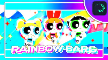 Rainbow Bars Like SC6UT! | Alight Motion Tutorial