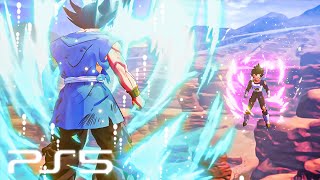 Dragon Ball Z: Kakarot PS5 - Goku vs Vegeta Boss Fight DLC (4K 60FPS)
