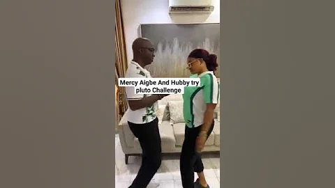 Mercy Aigbe  with hubby  doing  trending dance #shortviral #funny #trending#mercyaigbe