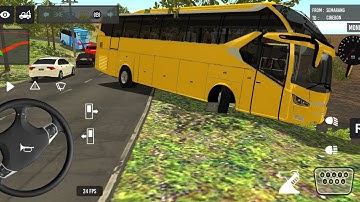 🔥 Bus Simulator : 3D Bus Games:Bus Simulator Indonesia traffic #bus #game