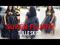 Easy Super Fluffy Tulle Skirt | 2 Methods | No Cut | Post Cut