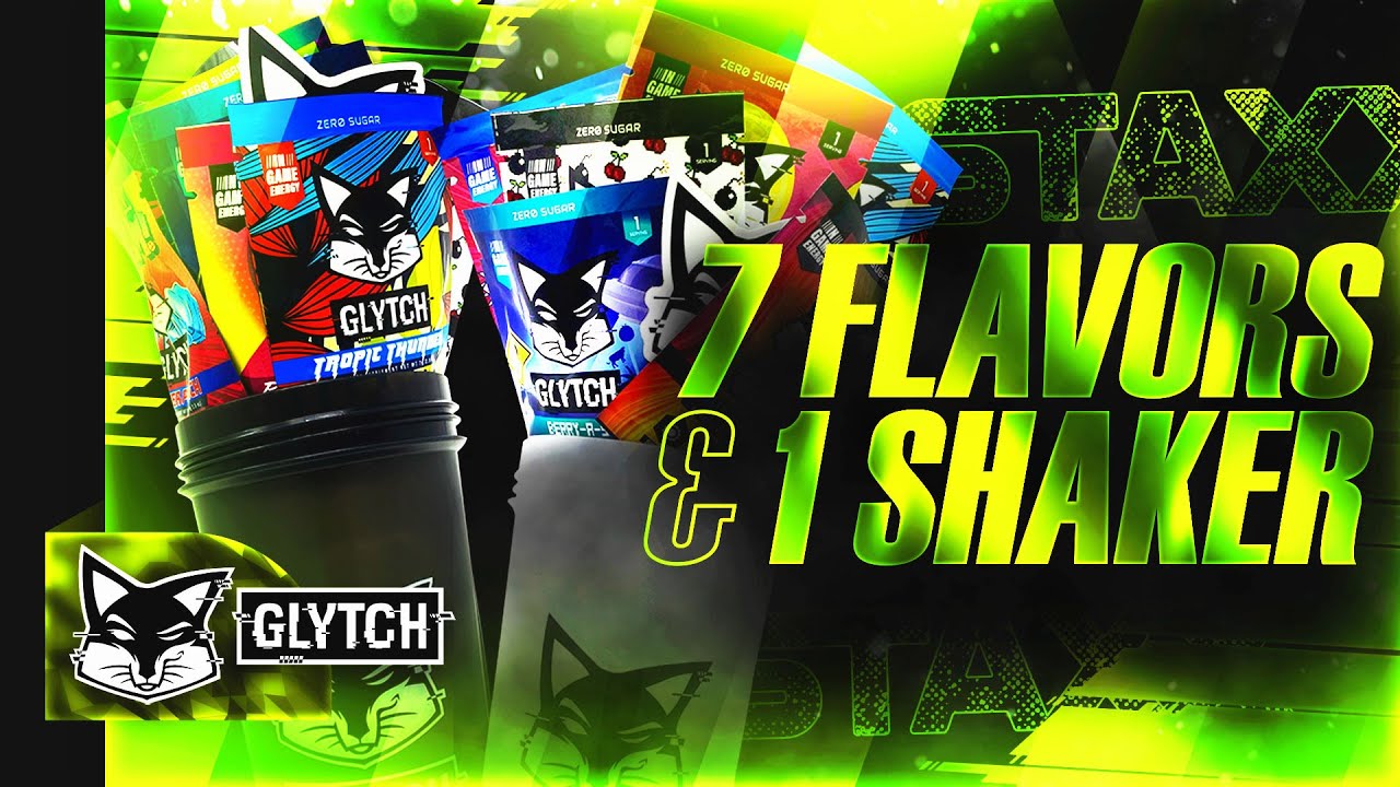 CAN'T DECIDE WHICH GLYTCH ENERGY FLAVOR TO BUY?!?! WE HAVE A SOLUTION!!
