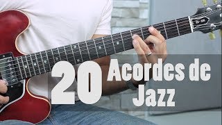 Video thumbnail of "Aprende 20 ACORDES de Jazz en Menos de 20 Minutos - Tutorial Guitarra (HD)"