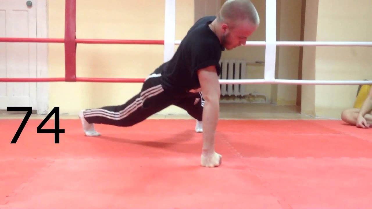 Александр Осипов. ОТЖИМАНИЯ на одной руке. Мой рекорд 104 раза.