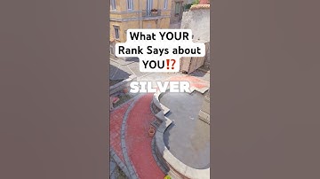 What CS2 Rank Says About YOU #cs2 #csgo #counterstrike #shorts