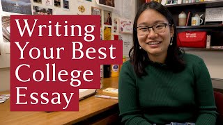 College Essay Tips   Writing your Best College Essay | Real Advice from Harvard Admissions