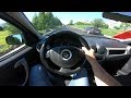 2012 Renault Logan 1.4L (75) POV Test Drive