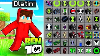 TESTAMOS OS MELHORES ADONS DO BEN 10 NO MINECRAFT