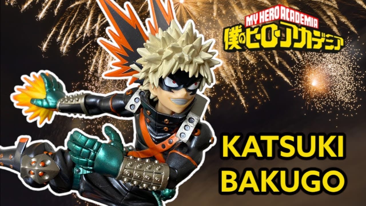 My Hero Academia - Anime Heróis - Figura Bakugo Katsuki, FIGURAS