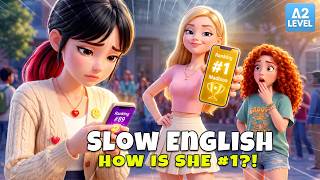 WHY Is She Always NUMBER ONE ?! | Slow English Story (A2)