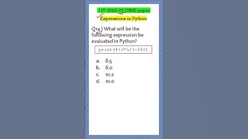 Question - 14 | Expressions in Python | CBSE PYQ | Class 12th CBSE 2022-23 Computer Science Paper