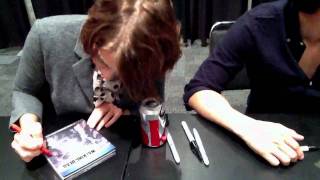 The Walking Dead Signing at 2011 NYCC