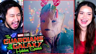 THE GUARDIANS OF THE GALAXY Holiday Special REACTION! | James Gunn, Chris Pratt | Marvel Studios