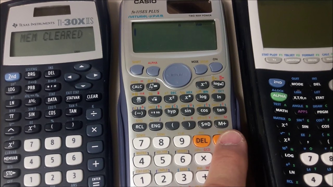 How To Reset A Scientific Or Graphing Calculator YouTube
