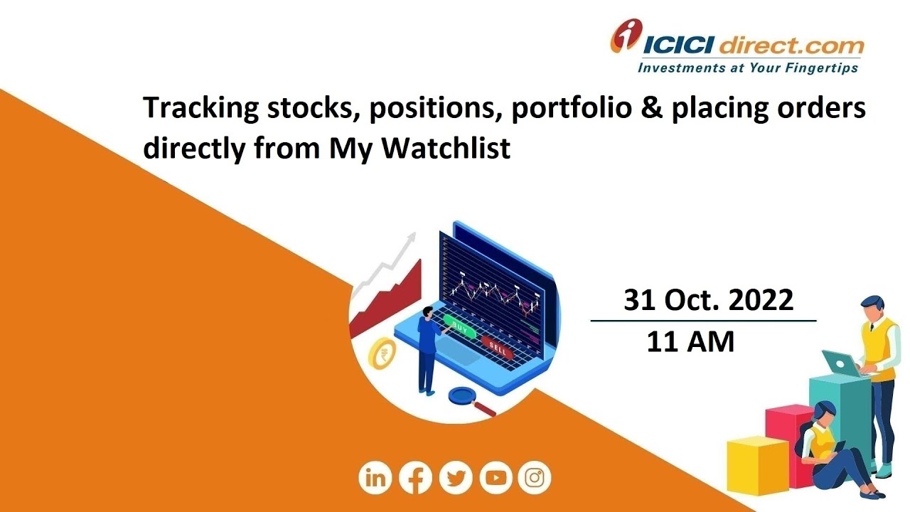 Tracking stocks positions portfolio placing orders directly from my