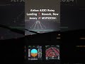 Airbus A321 Rainy Landing📍Newark, New Jersey #fs2024 #aviation #airbusa320 #a320family