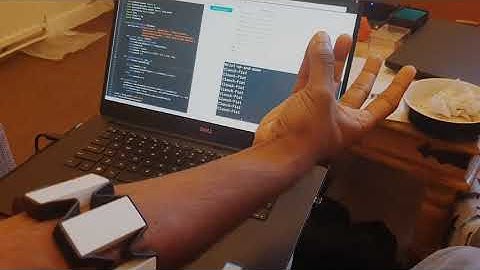 Live Gesture Recognition Demo