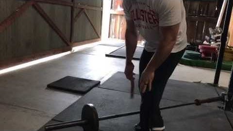 1 Arm Barbell Row
