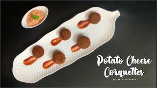 Potato Cheese Corquettes | Cheese Balls | Snacks | Easy Recipe|The VAST Kitchen | BY SAKSHI SACHDEVA