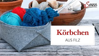 Körbchen Aus Filz