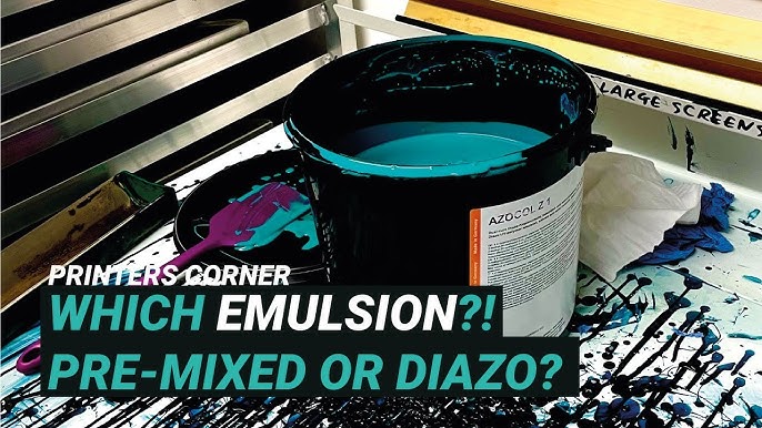 DC-Plus Dual Cure Diazo Emulsion - Blue - Quart