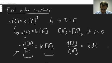 Chapter 28: First Order Reactions Part 1 | CHM 307 | 128