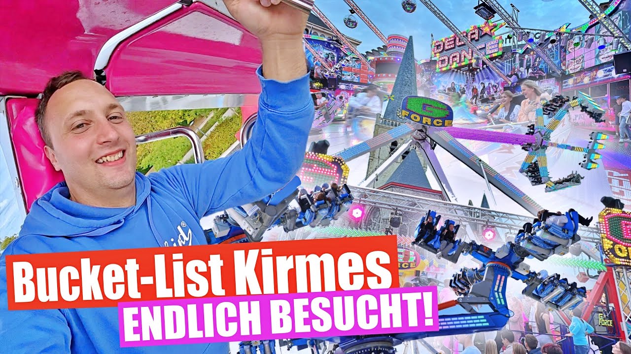 Verrückte KIRMES NEUHEITEN & Erstbesuch auf Bucket-List Kirmes! | Vlog Kirmes Lille & Waregem 2025