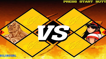 SAGAT VS NAKORUR |||Capcom VS SNK 2