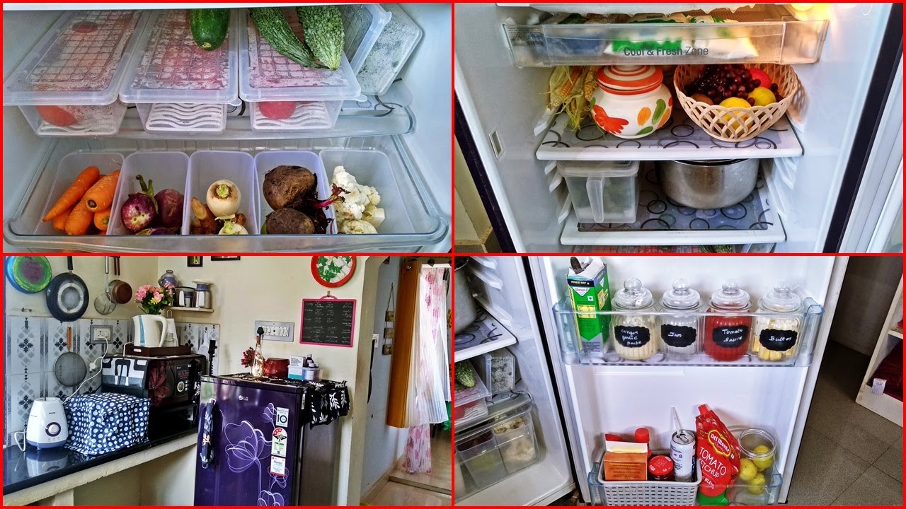 Small Fridge Organization in Tamil | Best Storage Containers for Fridge | How to Store Vegetables