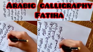 Download Lagu Arabic Calligraphy||Quran||Fatihah sura||Sura Writing MP3 Download Lagu Arabic Calligraphy||Quran||Fatihah sura||Sura Writing MP3