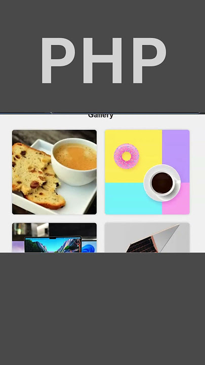 PHP Image Gallery Project | #coding #phpproject #javascipt #phptutorial #webdesign #html #css #php