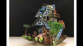 Make A Beautiful House From Cardboard