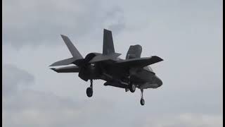 F-35 Fighter Jet Vertical Landing by Ed Woolf 969 views 5 months ago 1 minute, 35 seconds