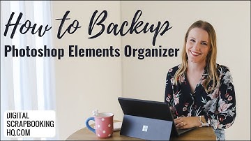 How to Back Up Photoshop Elements Organiser in Minutes!