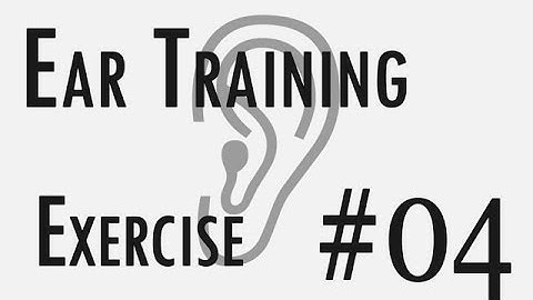 Rhythm Ear-Training Exercise 4 / Beginner (Quarter Notes)