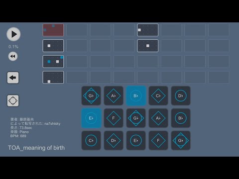 【sky楽譜】meaning of birth / テイルズ オブ ジ アビス