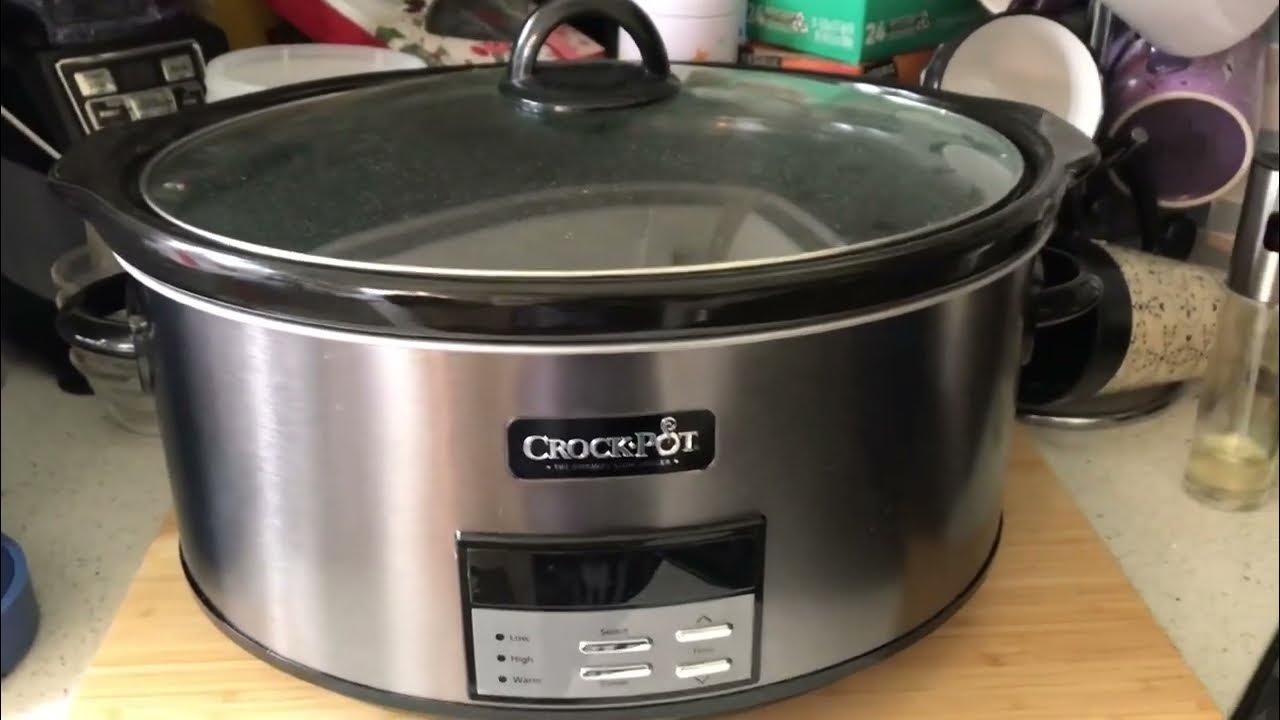 Crock Pot Large 8 Quart Programmable Slow Cooker Review, Effortless Meals  That Come Out Perfect! 