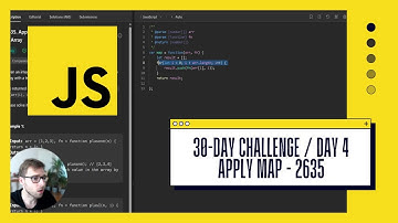 Leetcode Day 4 JavaScript Challenge Solution: 2635. Apply Transform Over Each Element in Array