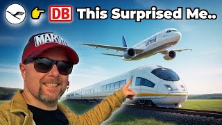 I Tried Lufthansa Business Class Flight + Express Rail | Does this REALLY work?